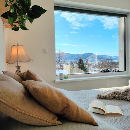 Dom Na Gorce - Apartamenty W Beskidach Gorki Wielkie Exteriör bild